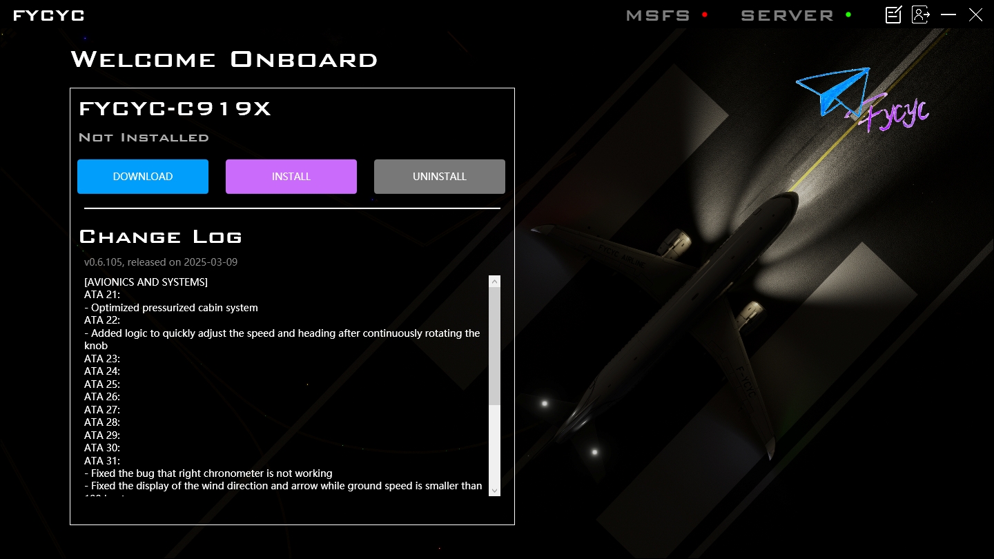 Installer screenshot